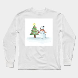 Decorating the Tree Long Sleeve T-Shirt